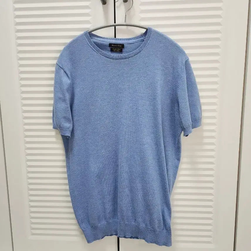 [SOLD OUT] 마시모두띠 반팔 니트 블루