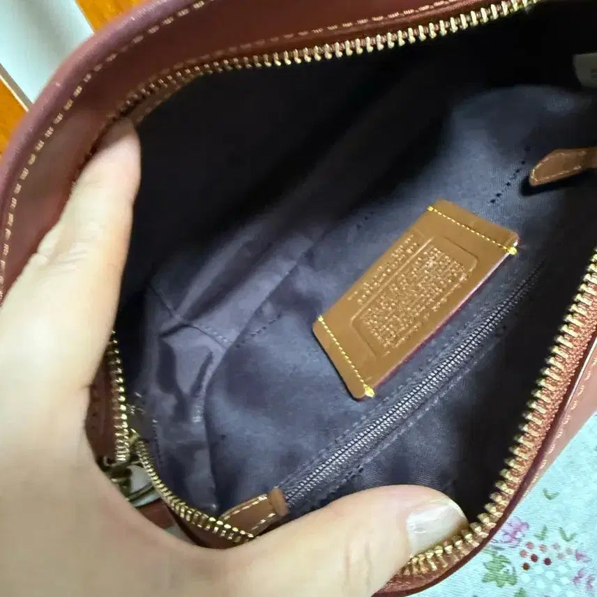 [BUNJANG] Coach Collaboration Camera Bag Crossbody Bag / 코치 콜라보 카메라백 크로스백 코치 가방