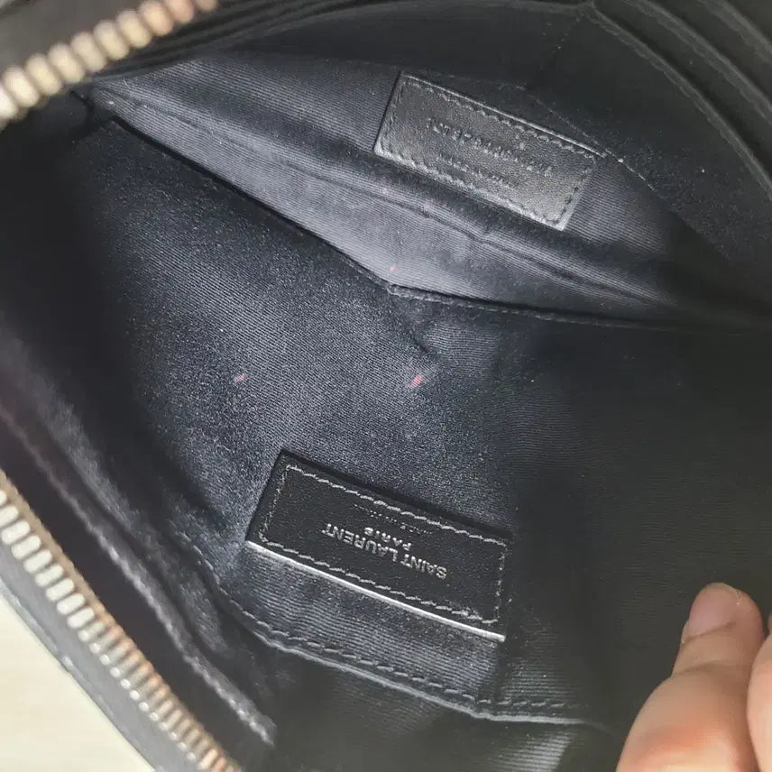 [BUNJANG] Saint Laurent Matelassé Black Clutch Bag Full Set / 생로랑 마틀라세 블랙 클러치 백 풀세트