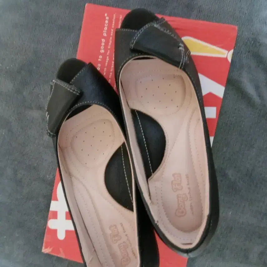[BUNJANG] Banyflat Toe Open Sandals 230 / 바니플랫 Banyflat 토오픈 여성 샌들 구두 230
