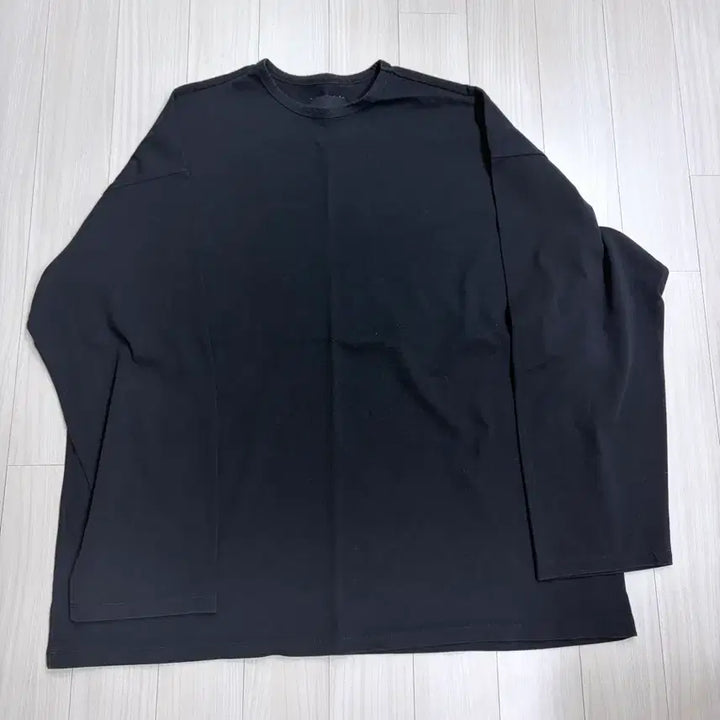 [BUNJANG] Maison Mineed Black Long Sleeve T-shirt (S) / 메종미네드 2팩 블랙 긴팔 티셔츠 롱슬리브 s사이즈