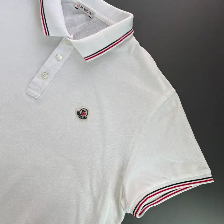 [BUNJANG] Moncler Logo Patch Polo Shirt / [XXL] 몽클레어 로고 패치 폴로 셔츠