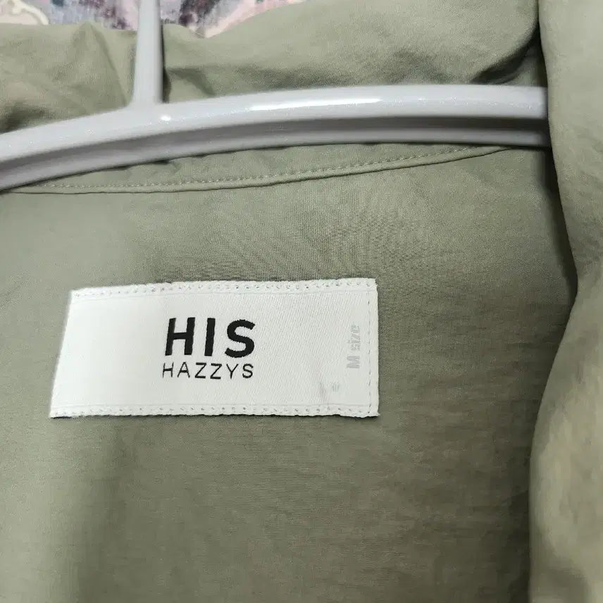 [BUNJANG] Hazzys Khaki Short Sleeve Shirt / 헤지스 반팔 셔츠 카키색 남방