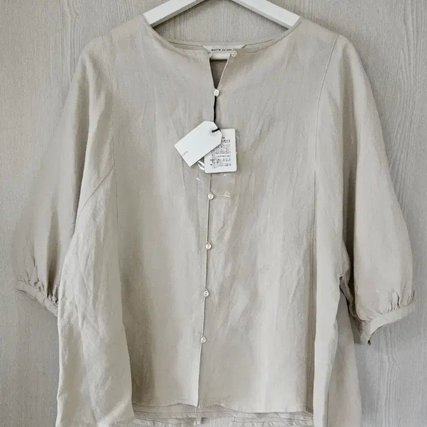 [SOLD OUT] 77~날씬88 린넨 블라우스 고퀄