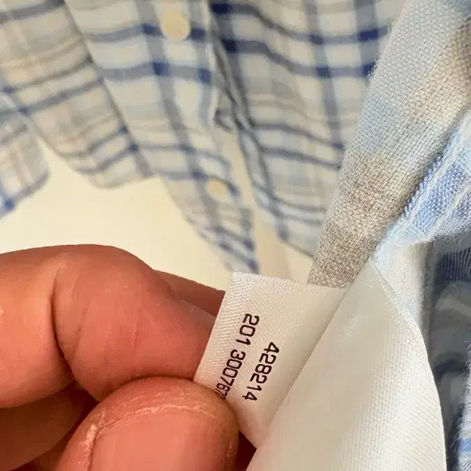 [SOLD OUT] 깔끔한 GANT 체크 남방이에요