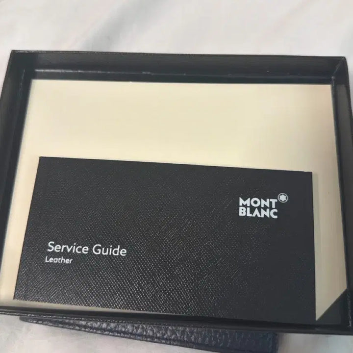 [BUNJANG] Montblanc Grain 6cc Black Wallet / 몽블랑 반지갑 그레인 6cc 블랙 새제품 한번도 사용안함