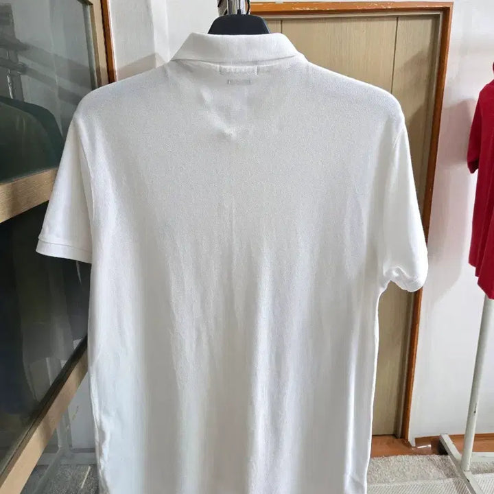 [BUNJANG] Polo Ralph Lauren Custom Slim Fit White Polo Shirt / 남성L100 폴로 카라 반팔티