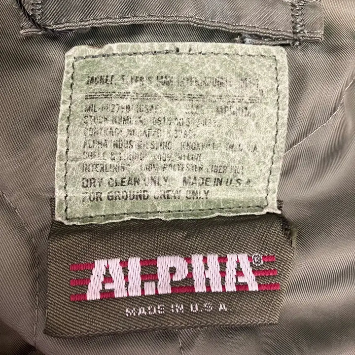 [BUNJANG] Alpha Industries MA-1 Flight Jacket / N320 usa 알파인더스트리 항공점퍼 ma1