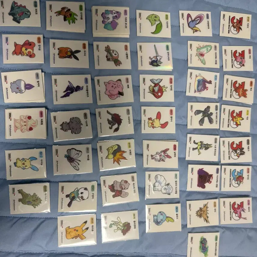 [BUNJANG] Pokemon Bread Stickers Season 5 Pixel Edition / 포켓몬 띠부씰 시즌5 30주년 픽셀 교환해요