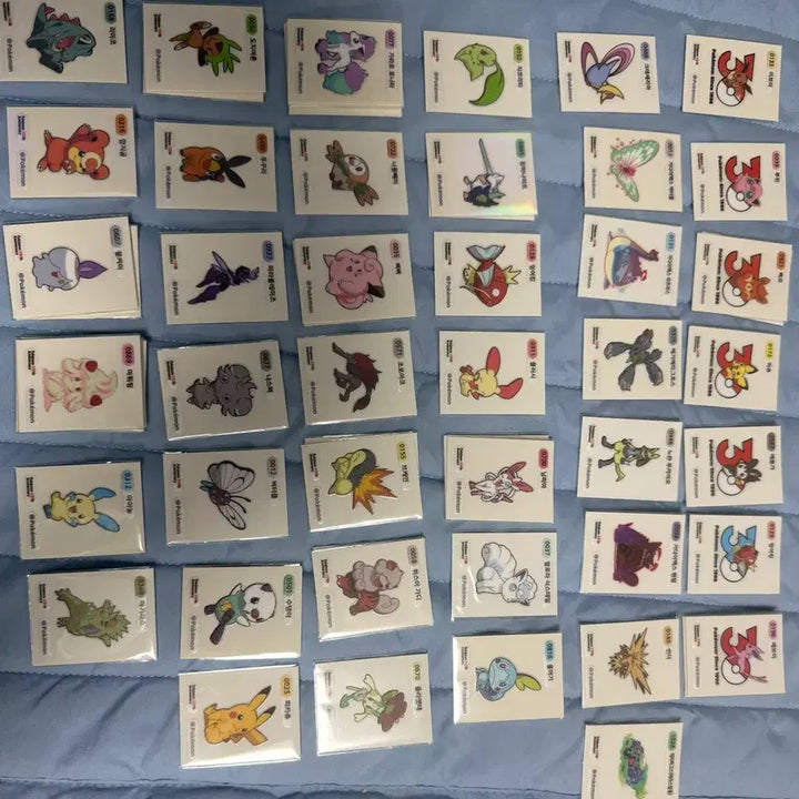 [BUNJANG] Pokemon Bread Stickers Season 5 Pixel Edition / 포켓몬 띠부씰 시즌5 30주년 픽셀 교환해요