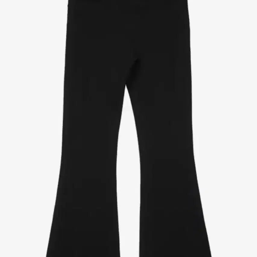 [BUNJANG] Dainnit Flare Leggings Pants - Black / 다이닛 플레어 레깅스 팬츠 블랙