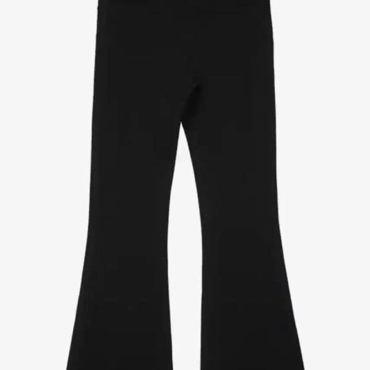 [BUNJANG] Dainnit Flare Leggings Pants - Black / 다이닛 플레어 레깅스 팬츠 블랙