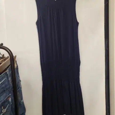 [BUNJANG] Attee Navy Midi Dress S / 아떼원피스S(새상품)