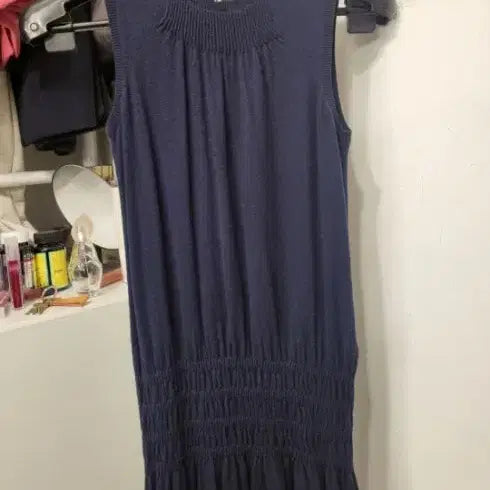 [BUNJANG] Attee Navy Midi Dress S / 아떼원피스S(새상품)