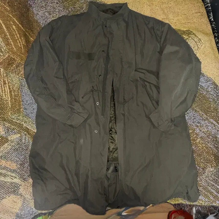 [BUNJANG] Freaks Store M65 Olive Green Long Jacket / 프릭스 스토어 m65 올리브 그린 롱 내피,외피 완제품 프리사이즈