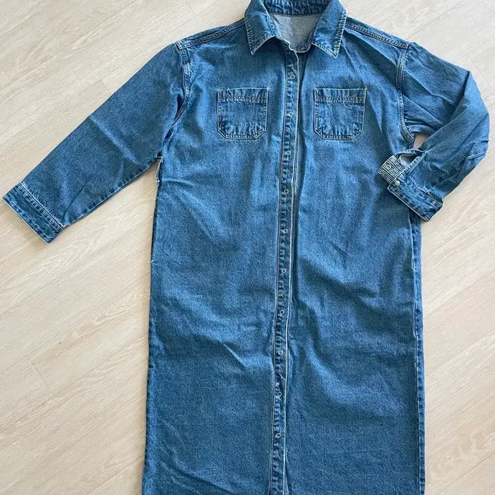 [BUNJANG] Denim Shirtdress / 데님원피스