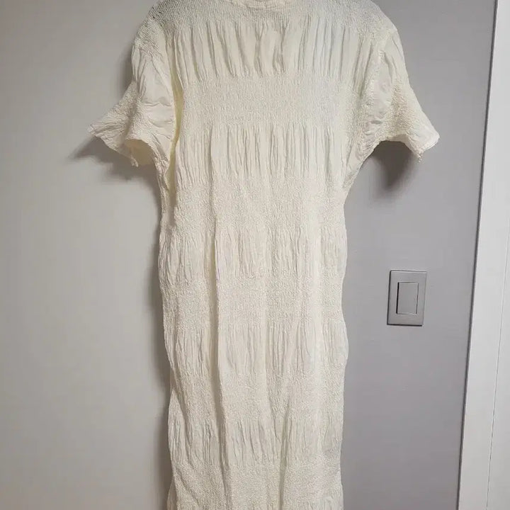 [BUNJANG] Pleats Please me Ivory Pleated Dress / 플리츠플리즈 me 원피스