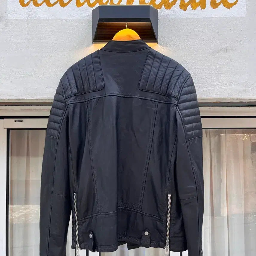 [BUNJANG] AllSaints Jasper Leather Biker Jacket / 올세인츠 제스퍼 레더 바이커 자켓