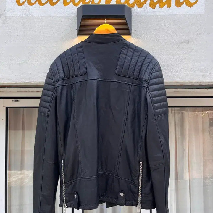 [BUNJANG] AllSaints Jasper Leather Biker Jacket / 올세인츠 제스퍼 레더 바이커 자켓