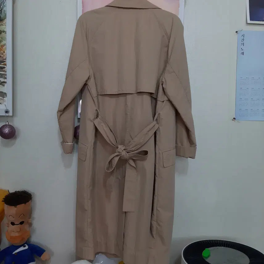 [BUNJANG] Lacoste Regular Fit Trench Coat / 라코스테 레귤러핏 트렌치 코트 90