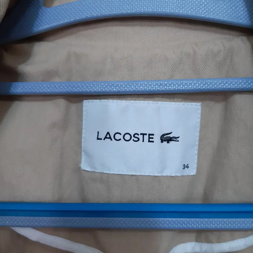 [BUNJANG] Lacoste Regular Fit Trench Coat / 라코스테 레귤러핏 트렌치 코트 90