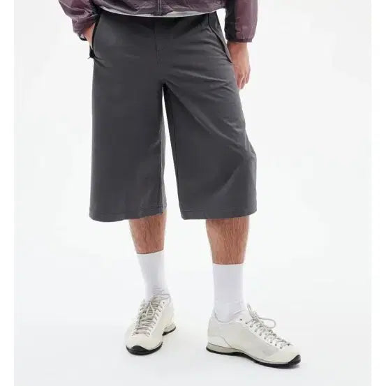 [BUNJANG] Hiking Patrol Lite Softshell Shorts Gray L / 하이킹패트롤 라이트 소프트쉘 쇼츠 그레이 L
