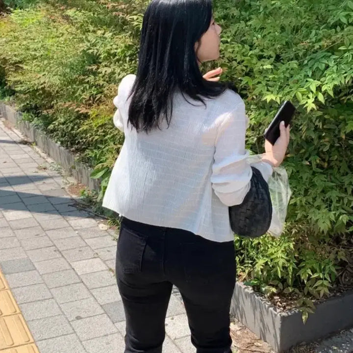 [BUNJANG] 플리츠 가디건 / 플리츠 가디건