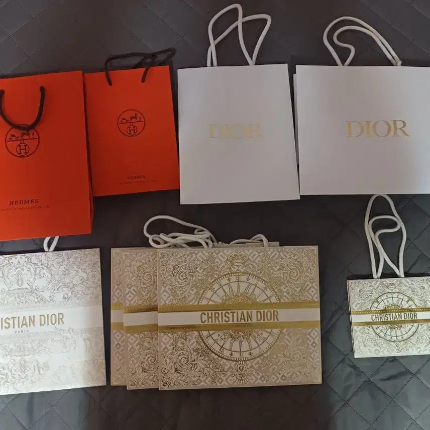 [BUNJANG] Hermès and Dior Shopping Bags / 디올 쇼핑백