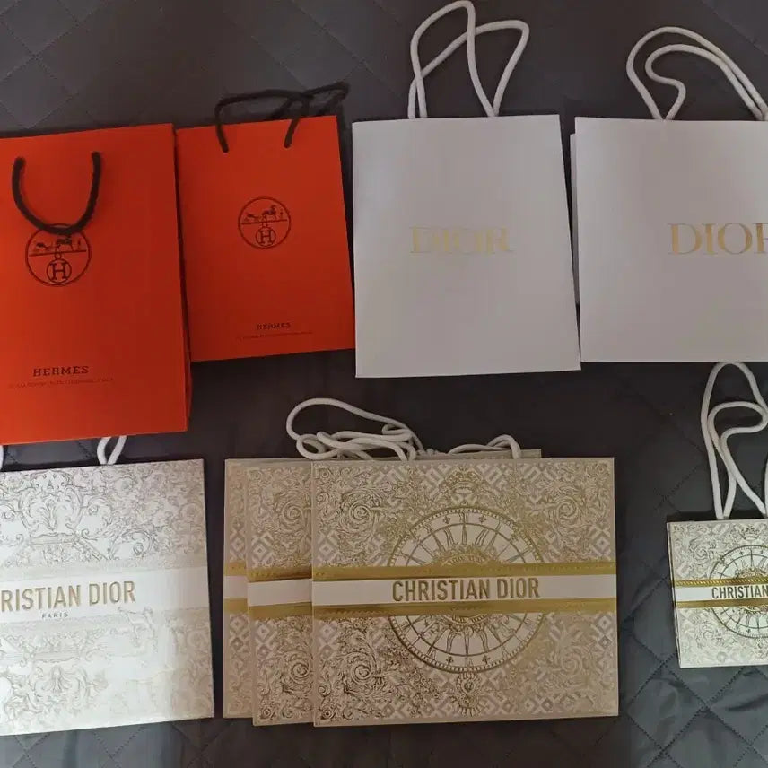 [BUNJANG] Hermès and Dior Shopping Bags / 디올 쇼핑백