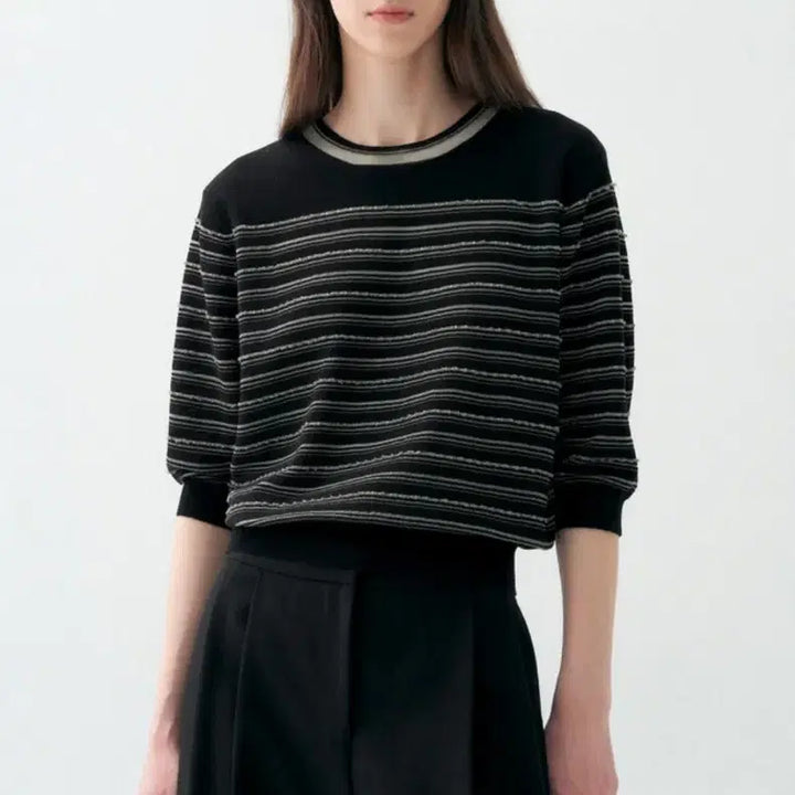 [BUNJANG] Obzee Stripe Knit Top / 어브제 스트라이프 니트탑 26년