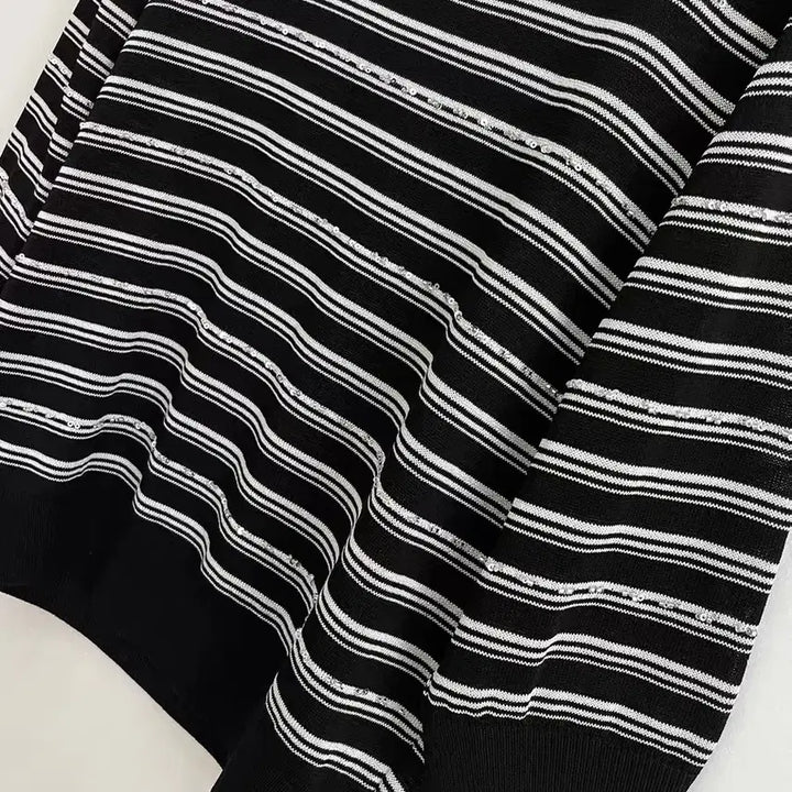 [BUNJANG] Obzee Stripe Knit Top / 어브제 스트라이프 니트탑 26년