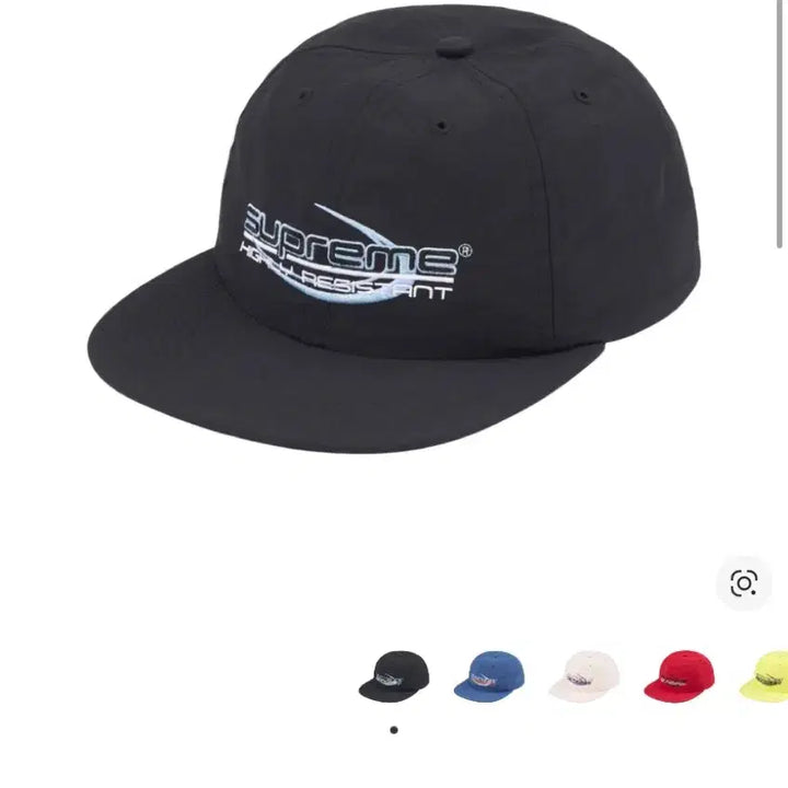 [BUNJANG] Supreme 6-Panel Ball Cap Hat 23FW Resistant Black / (OS) 슈프림 6패널 볼캡 모자 23FW 레지스턴트 블랙