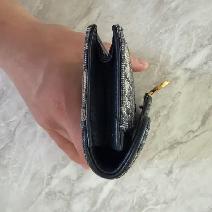 [BUNJANG] Dior Oblique Saddle Card Wallet / 디올 오블리크 카드지갑 새들 반지갑 풀 구성품