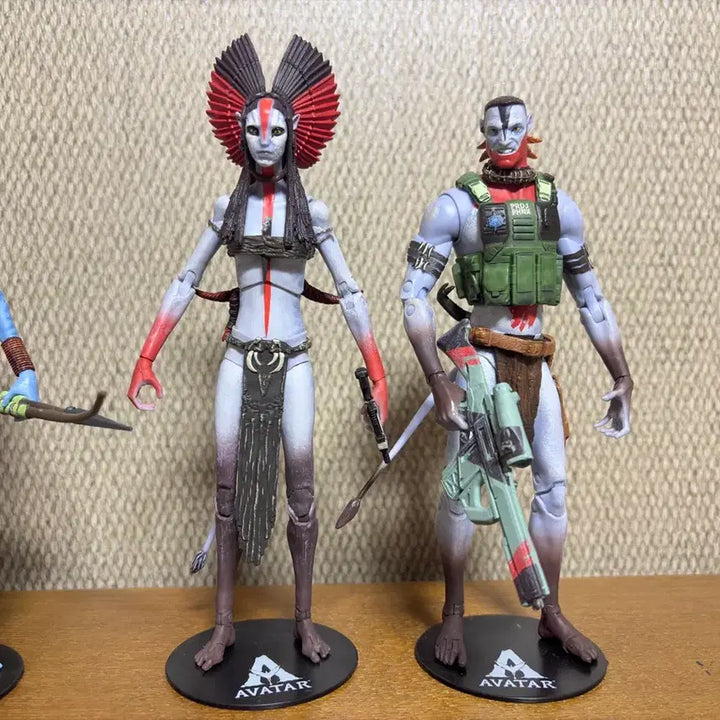 [BUNJANG] McFarlane Avatar The Complete Set + AMP Suit Action Figure / 맥팔레인 아바타 불과 재 풀셋+amp슈트(쿼리치 포함) 일괄 판매