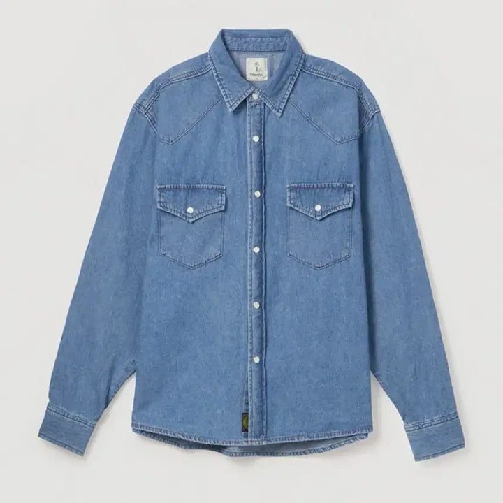 [BUNJANG] Urbanic 30 Western Denim Shirt OS / 얼바닉30 웨스턴 데님 셔츠