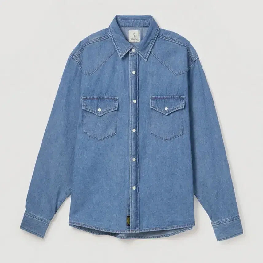 [BUNJANG] Urbanic 30 Western Denim Shirt OS / 얼바닉30 웨스턴 데님 셔츠