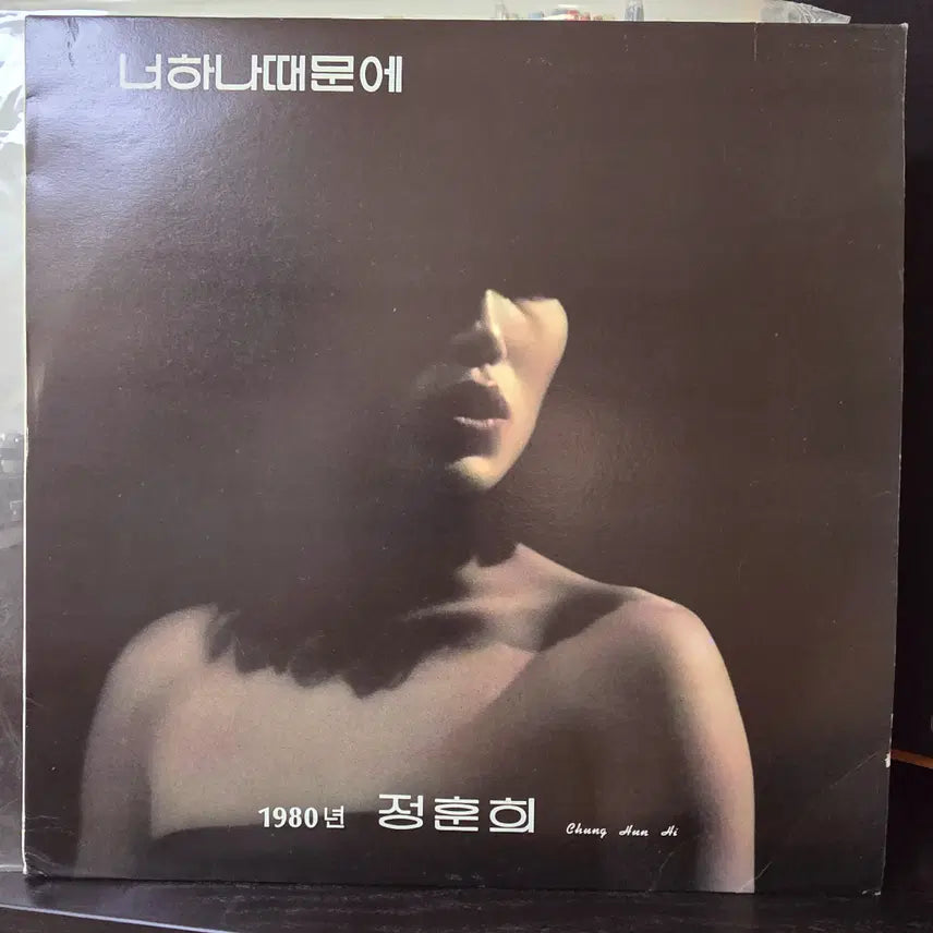 [BUNJANG] Jung Hoon Hee 1980 Neo Hana Ttaemune LP / 정훈희 1980년 너하나때문에 LP