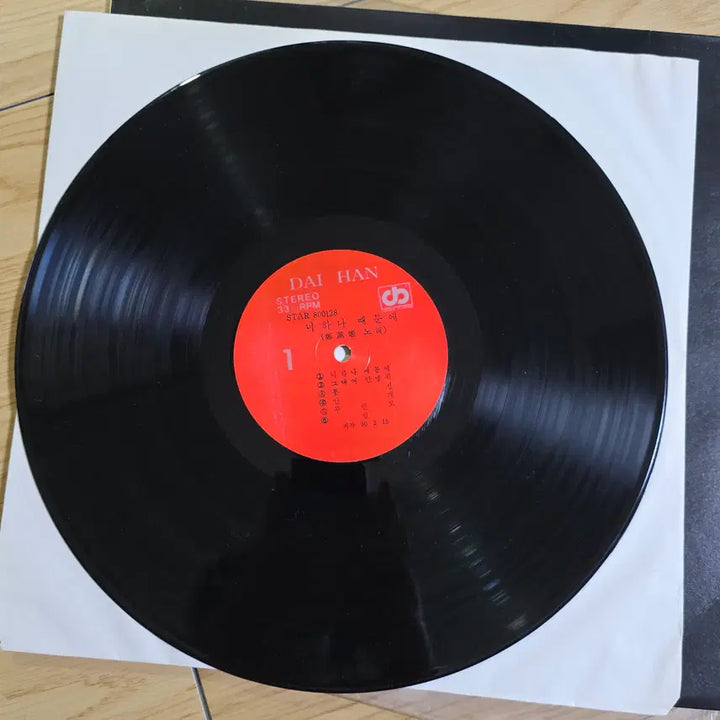 [BUNJANG] Jung Hoon Hee 1980 Neo Hana Ttaemune LP / 정훈희 1980년 너하나때문에 LP