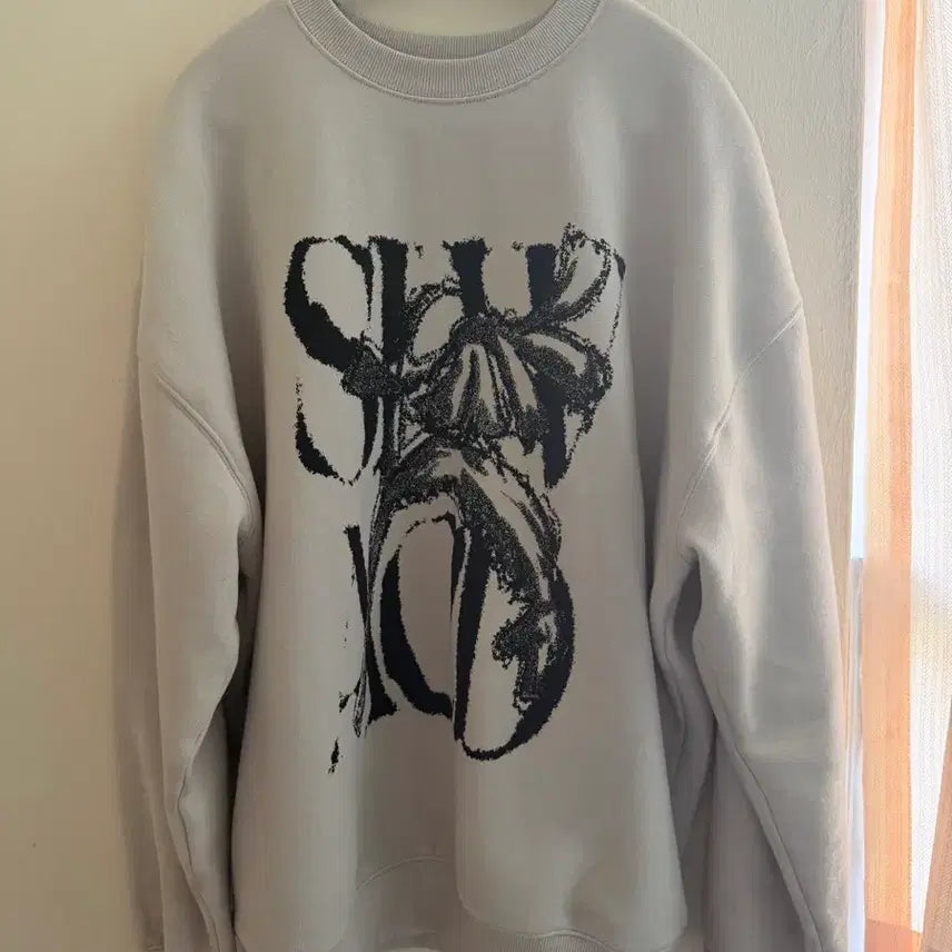 [BUNJANG] Ivory Printed Loose Fit Men&
