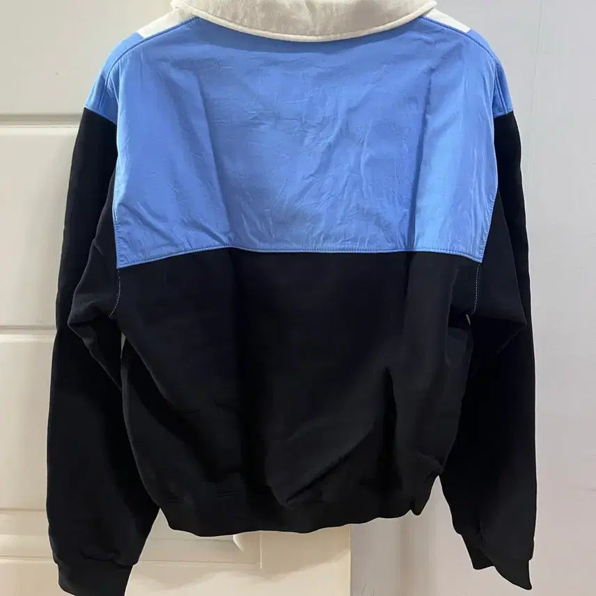 [BUNJANG] Grove 22SS Harper Half Zip Sweatshirt Blue / 그로브 22SS HARPER MTM 하프 집업 맨투맨 블루