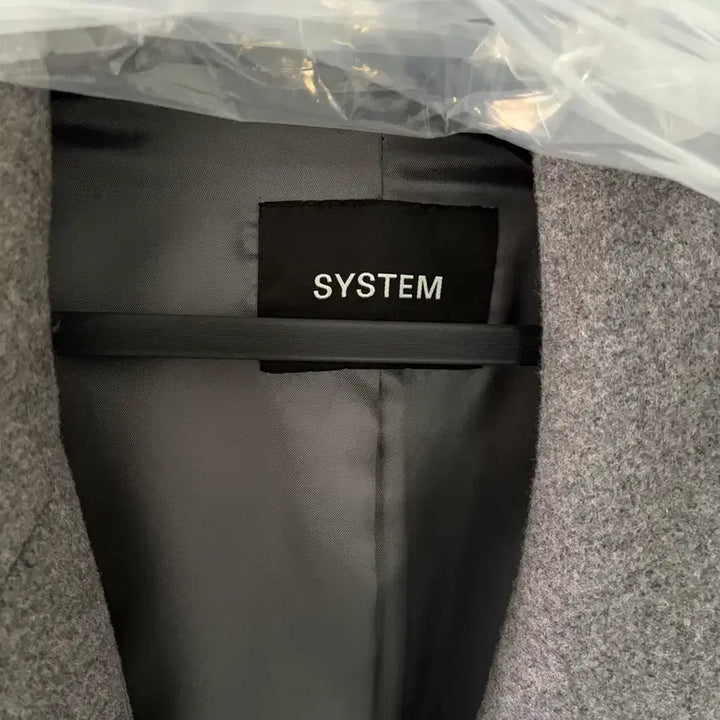 [BUNJANG] System Homme Gray Oversized Coat / 시스템옴므 그레이 오버핏 코트 (실 사이즈 105-110)