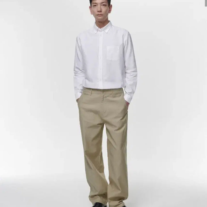 [SOLD OUT] 무탠다드 베이식 옥스포드 셔츠 [화이트] L