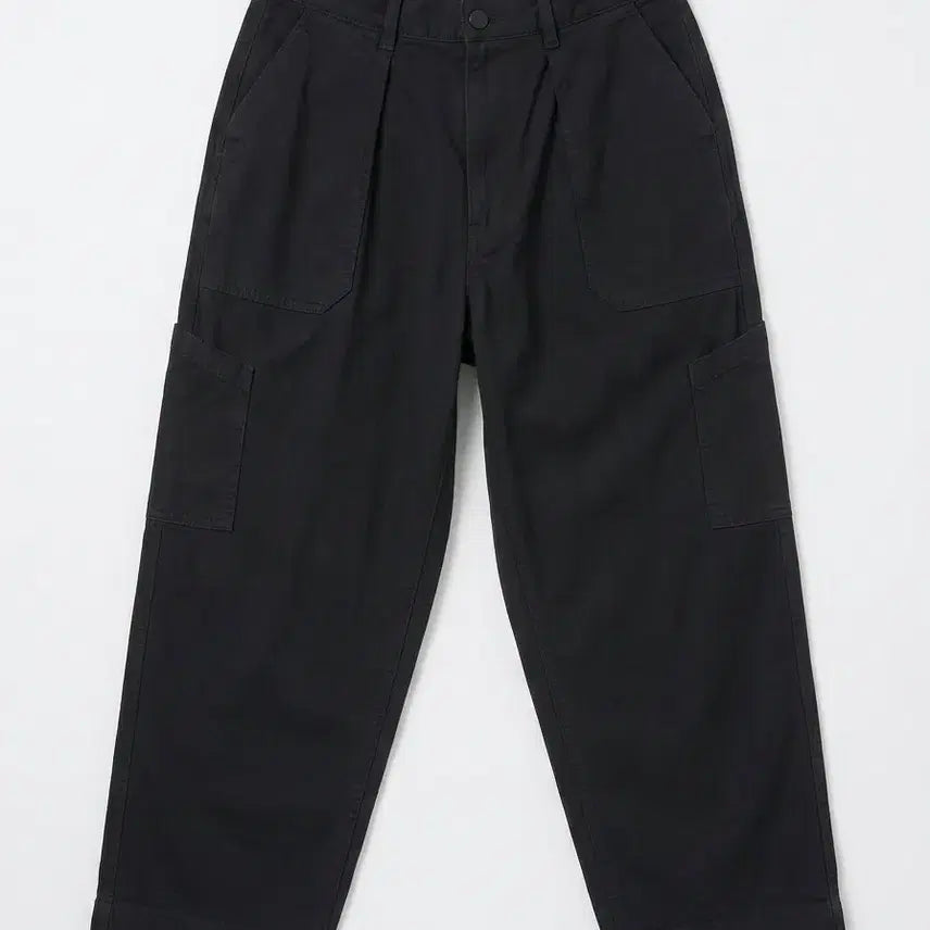[SOLD OUT] 유니클로 U블랙 와이드 카고 팬츠