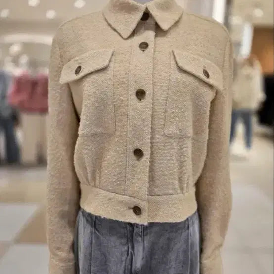 [BUNJANG] Sisley Tweed Jacket / 시슬리 네이르 트위드 자켓 s