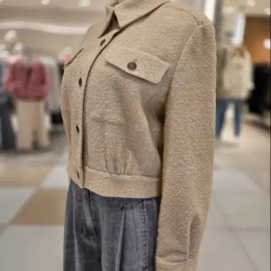 [BUNJANG] Sisley Tweed Jacket / 시슬리 네이르 트위드 자켓 s