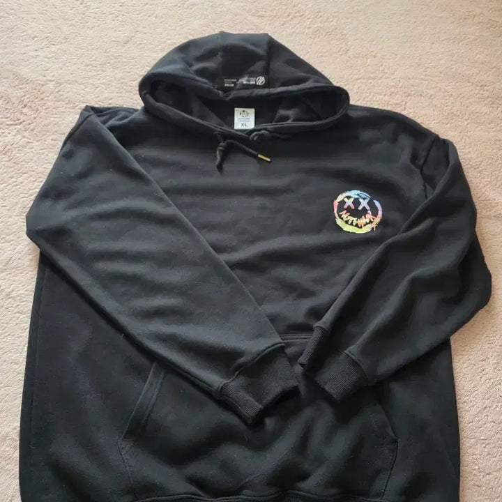 [BUNJANG] Nuthink Black XL Hoodie / Nuthink 누띵크 검정색 XL 후드티