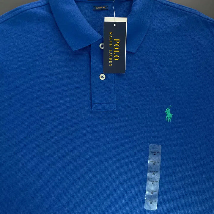 [SOLD OUT] [XL] 폴로 랄프로렌 코튼 카라 반팔 티셔츠 클래식핏 새상품