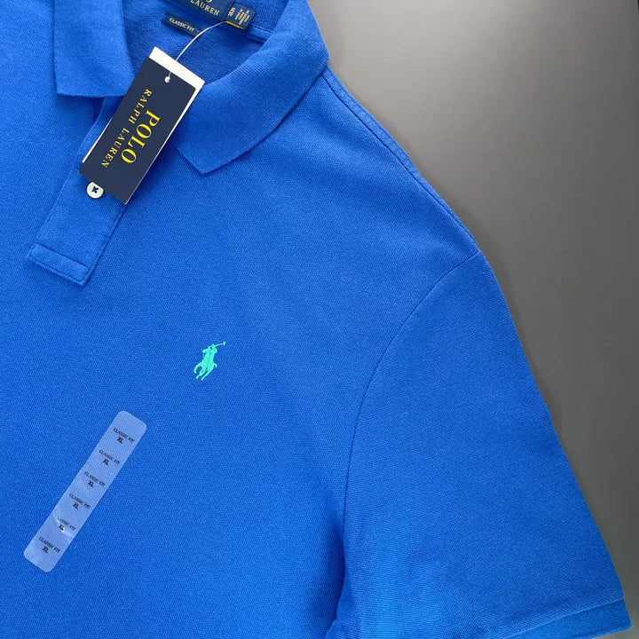 [SOLD OUT] [XL] 폴로 랄프로렌 코튼 카라 반팔 티셔츠 클래식핏 새상품