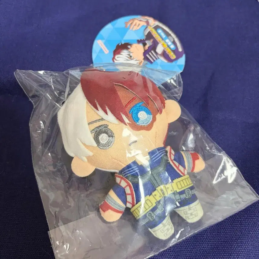[BUNJANG] My Hero Academia Shoto Chibi Nui Plush Keychain / 히로아카 쇼토 치비 누이 볼체인 키링 미개봉
