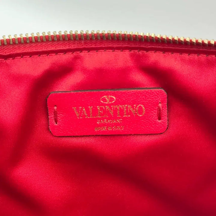 [BUNJANG] Valentino Candy Stud Clutch - Red / 발렌티노 캔디 스터드 클러치 레드
